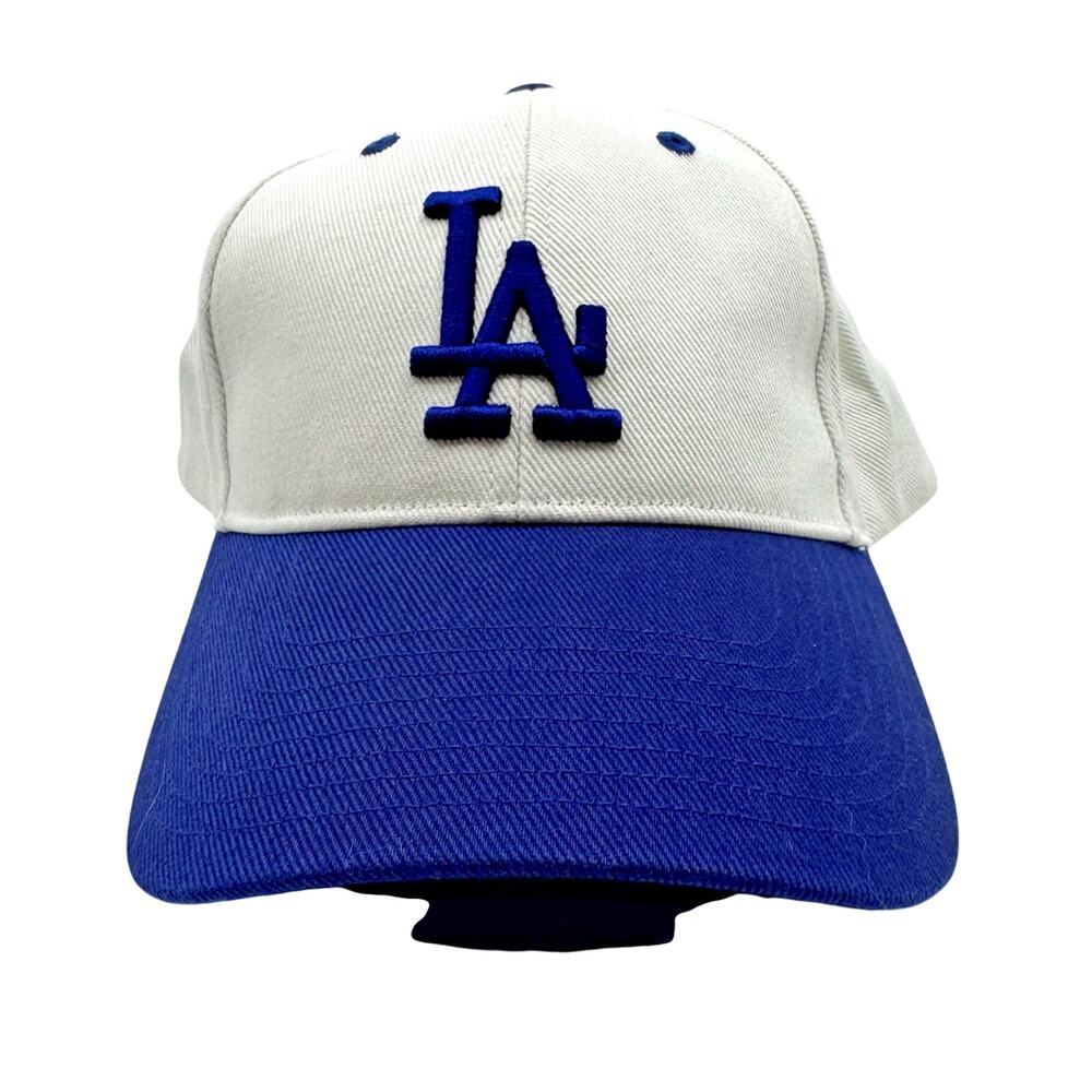 Los Angeles White and Blue Genuine Merchandise Dodgers Cap Adjustable Strap Back